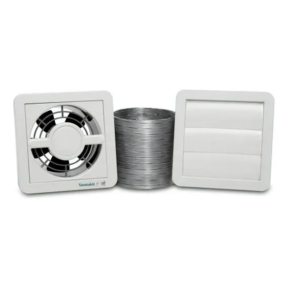 Exaustor Para Banheiro Ventokit C 150 A Bivolt New Classic Foto 1