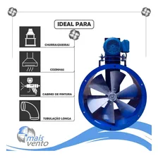 Exaustor Para Cabine De Pintura Automotiva 40cm 220/380 V 220V/380V Foto mini 4