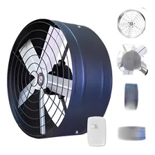 Exaustor Parede Industrial Alta Vazão 50cm C/reversão 110v 127v Foto  mini 1