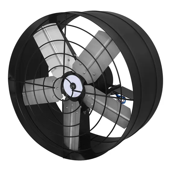Exaustor Parede Industrial Cozinha Silencioso 40cm - Preto 127v Foto 1