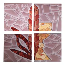 Exclusivo Mosaico Decorativo Em Azulejos Igrejas 40 X 40 Cm Foto mini 1