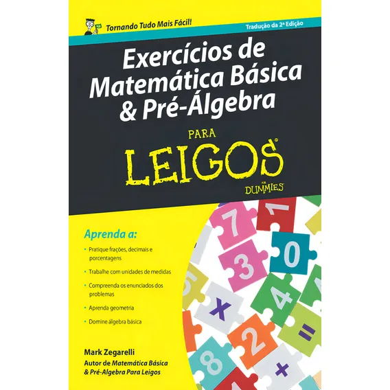 Exercícios de Matemática Básica e Pré-Álgebra - Editora Alta Books Foto 1
