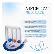 Exercitador E Incentivador Respirat贸rio Medflow Medicate Foto mini 2