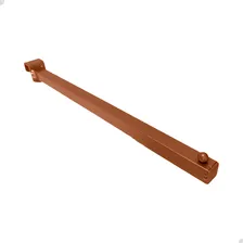 Expositor Cabideiro Rt 40cm Tubo 20x20mm P/ Régua Kit 20 Uni Cor Rosé Foto mini 1