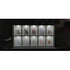 Expositor Colecionaveis Rpg Cards Iluminado 10 Nichos Foto mini 3