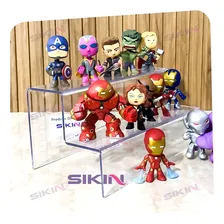 Expositor De Acrílico Para Coleção De Funko Pop 2 Degraus Foto mini 4
