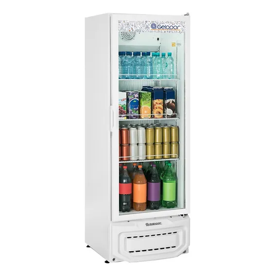 Expositor De Bebidas Vertical Gelopar Gptu 40 Cor Branco 220v Foto 1