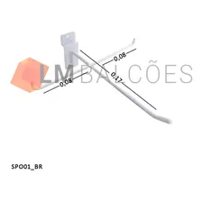 Expositor De Óculos Para Painel Canaletado Kit 10 Unidades Foto mini  3