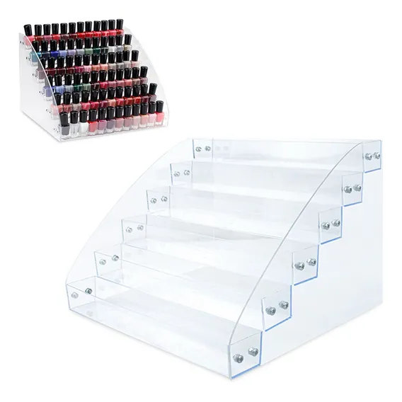 Expositor Esmaltes Suporte Organizador AcrÃlico Para 72 Und Foto 1