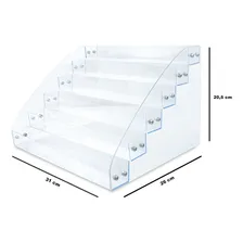 Expositor Esmaltes Suporte Organizador AcrÃlico Para 72 Und Foto mini 3