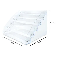 Expositor Esmaltes Suporte Organizador AcrÃlico Para 72 Und Foto mini 3