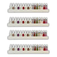Expositor Organizador Porta Esmalte Manicure Prateleira Mdf Cor Branco Foto  mini 1