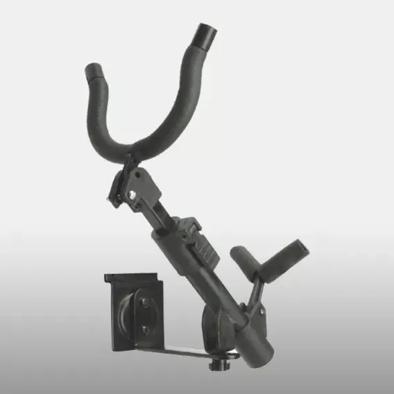 Expositor Parede Slat Wall Sw-1545 P/ Sax Alto/tenor Cor Preta Foto 1