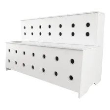 Expositor Ração Pet Box 14 Divisões + Balcão Caixa Vitrine Cor Branco Foto mini 4
