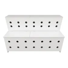 Expositor Ração Pet Box 14 Divisões + Balcão Caixa Vitrine Cor Branco Foto  mini 1