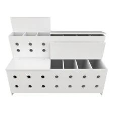 Expositor Ração Pet Box 14 Divisões + Balcão Caixa Vitrine Cor Branco Foto mini  3