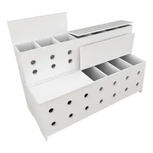 Expositor Ração Pet Box 14 Divisões + Balcão Caixa Vitrine Cor Branco Foto mini  2