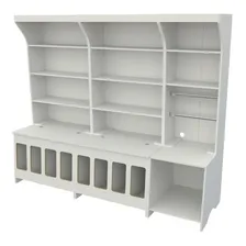 Expositor Ração Pet Box (balcão Vitrine Prateleira Cães) Cor Branco Foto mini  2
