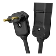 Extensão Elétrica Reforçada 20a 20mts Cabo Pp 2x 4mm Foto mini  2