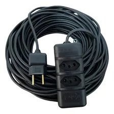 Extensao Eletrica Reforcada Cabo Pp 2x2,5mm Profissional 30m Foto mini 1
