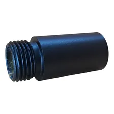 Extensão Preto Fosco Prolongador P/ Torneira Latão 1/2x50mm Foto mini  2