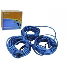 Extensão Cabo Usb 2.0 Ativo 30m Qualidade Total 30 Metros Cor Azul Foto  mini 1