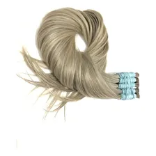 Extensão de cabelo humano loiro misto 50 cm 150 gramas Foto  mini 1