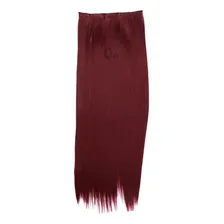 Extensão De Cabelo Tic Tac P/mega Hair Fibra Organica 150gr Cor Liso: Marsala 118 Foto mini 4