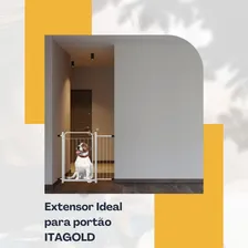 Extensor 20cm P/grade De Proteção Portãozinho Cães Crianças Cor Branco Foto mini 3