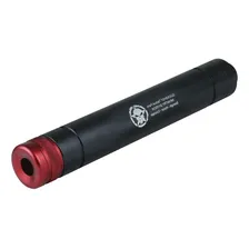 Extensor Do Cano Quickshot Rosca M14 Esquerda 20cm Airsoft Foto  mini 1