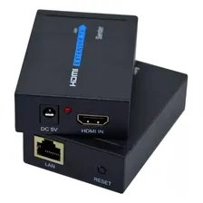 Extensor Hdmi 60 Metros X Rj45 Cat5/ Cat6 3d 1080p Foto mini  2