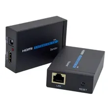Extensor Hdmi 60 Metros X Rj45 Cat5/ Cat6 3d 1080p Foto  mini 1