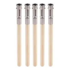 Extensor Para Lápis Madeira Natural Alongador Profissional Foto mini 2