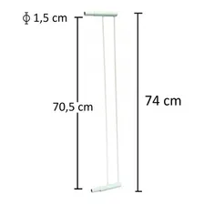 Extensor Prolongador Grade Porta Proteção Basicão 10cm Foto mini 2