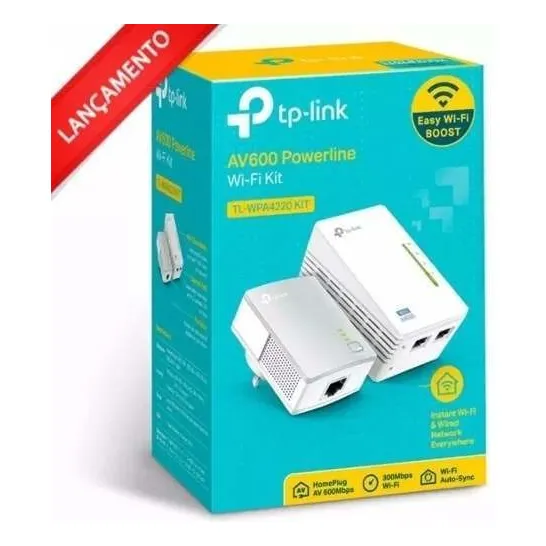 Extensor Wireless Powerline Tp-link Tl-wpa4220kit Foto 1