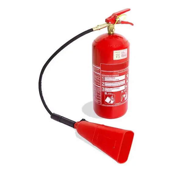 Extintor 4kg Co2 - 5:bc - 5 Anos + Placa + Suporte Foto 1
