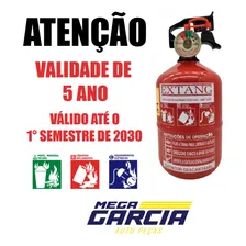 Extintor Extang Automotivo Abc 1kg Gordinho Bujão Foto mini 2