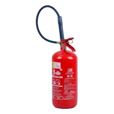 Extintor Mocelin Co2 4kg Bc E Carregado Suporte De Parede Foto mini 4