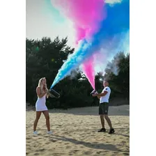 Extintor Pó Colorido Chá Revelação 1kg - A Cor Cor Rosa Foto mini 4