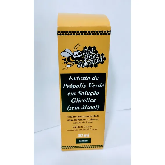 Extrato Propolis Verde 30ml Original Sem Álcool Foto 1