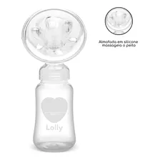Extrator Bomba Tira Leite Materno Manual+pote 150ml - Lolly Foto mini  2