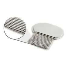 Extrator De Piolhos LĂȘndeas Aço Inox Pente Fino - Zhalinger Foto mini 2