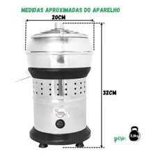 Extrator Espremedor Frutas Laranja Industrial Inox Visalux FrequĂȘncia 60 Hz Bivolt Manual Foto mini 2
