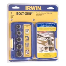Extrator Parafuso E Porca Irwin Com 5pecas 394001 Foto mini 1