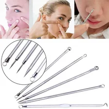 Extrator Removedor De Cravos Acnes Espinhas 5 Peças Foto mini 2