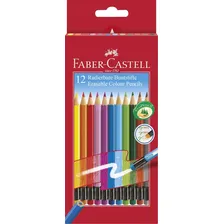 Faber-castell 12 Lápis De Cor Apagáveis Da Faber-castell Foto mini 1