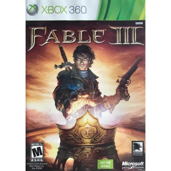 Fable 3 Xbox 360 - lacrado Foto 1