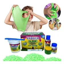 Fabrica De Slime Kimeleka Pop Green Acrilex Foto mini 1