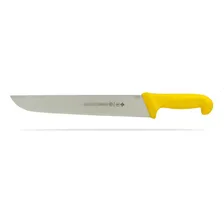 Faca Açougueiro 12'' 30cm 5520/12 (diversas Cores) Mundial Cor Amarelo Foto  mini 1