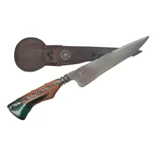 Faca Artesanal Churrasco Coleção Aço 420c Ferreiro Artesão Foto mini 1
